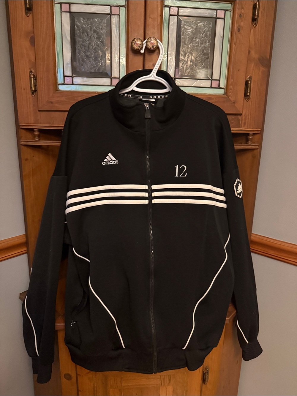 Adidas Vintage Late 90s / Y2K Adidas Soccer Track Jacket - Made in Macau Size L